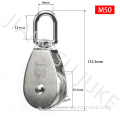 Stainless Steel Single Wheel Lifting Wire Rope Pulley